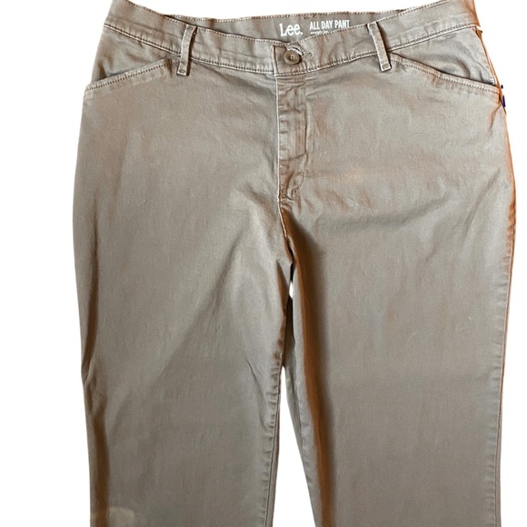 Lee , Women Pants , All Day Pants , Women Khaki Jeans , Straight Leg Pants , - Picture 5 of 13